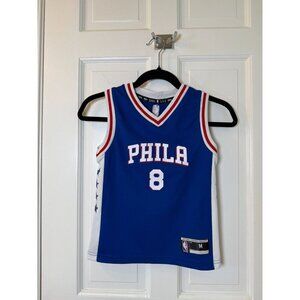 NBA Philadelphia 76ers Okafor #8 Kids Yourth Blue Jersey - Size Medium